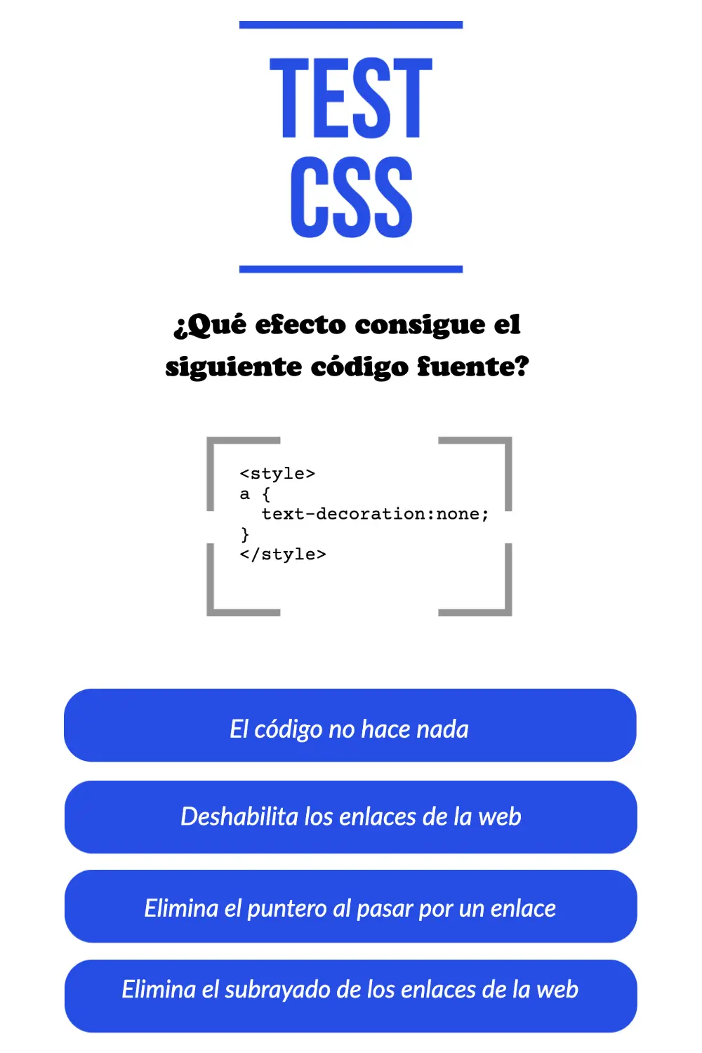 Test CSS